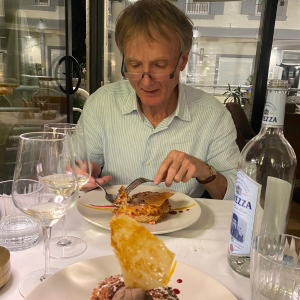 Le Quai Tain L'Hermitage dinner with John Livingstone-Learmonth